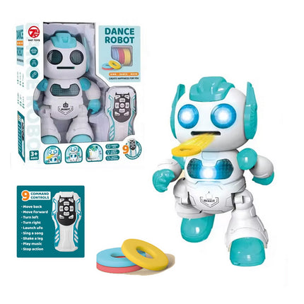 ROBOT LANZA DISCO RADIO CONTROL