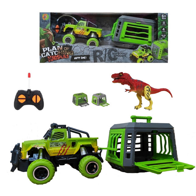 JEEP DINO CON JAULA RADIO CONTROL