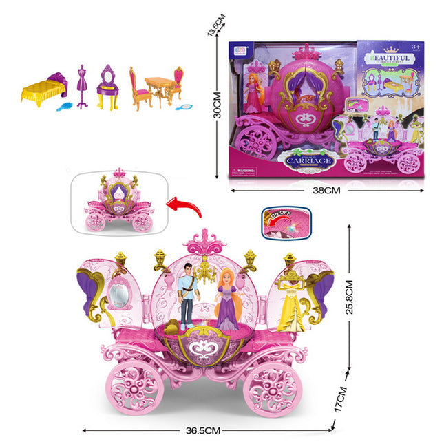 CARRUAJE CON PRINCESA