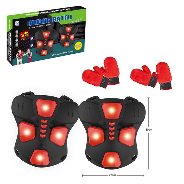 JUEGO BOXING DOBLE CON LUZ