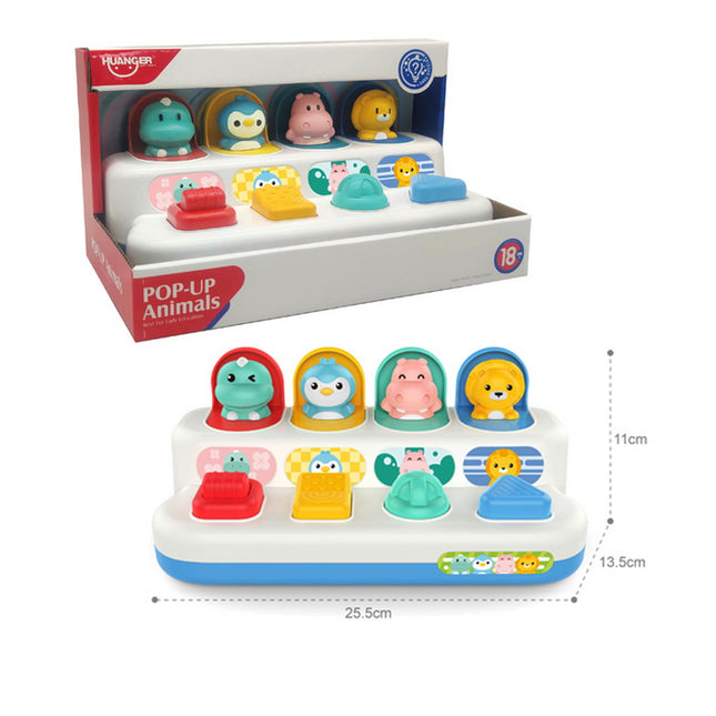 JUEGO INTERACTIVO ANIMALES POP UP