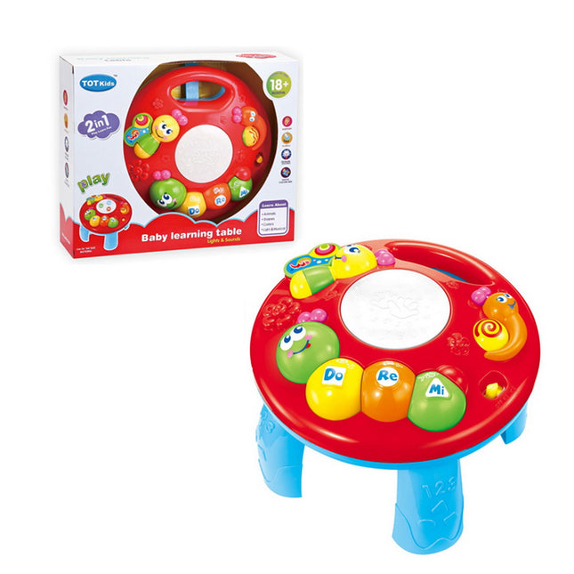 MESA APRENDIZAJE CON MÚSICA Y LUZ