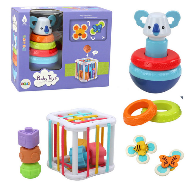 CUBO SENSORIAL Y ENCAJE ARGOLLAS