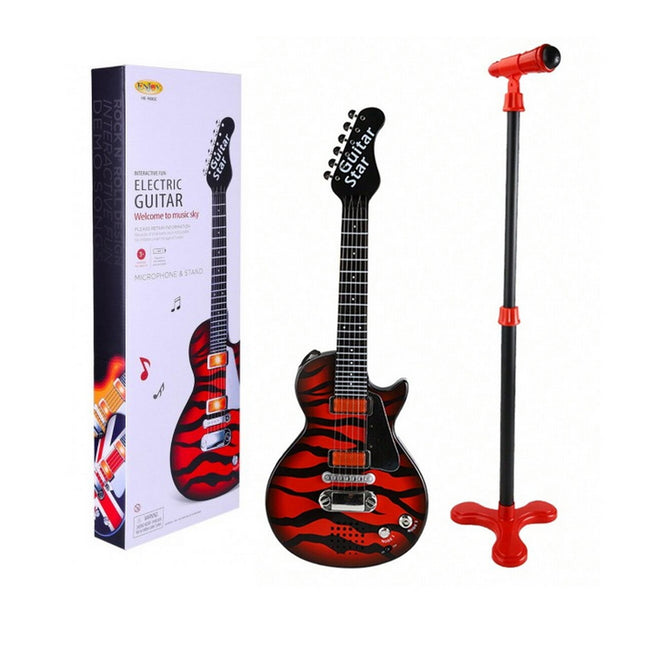 GUITARRA ROCK CON MICROFONO
