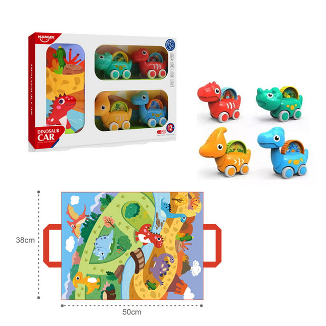 PISTA TELA INFANTIL CON ANIMALITOS