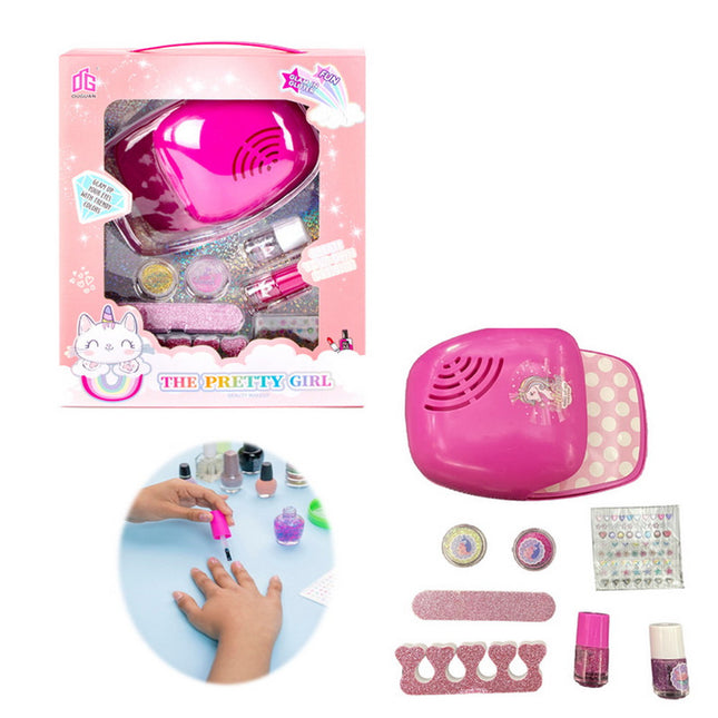 SET MANICURA CON SECADOR A