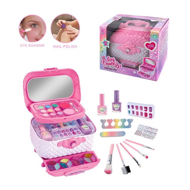 MALETA CON MAQUILLAJE