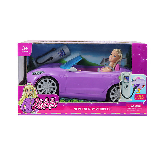 AUTO DESCAPOTABLE CON MU„ECA