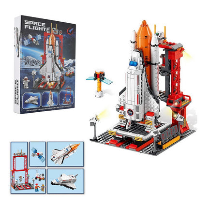 BLOQUES COHETE EXPLORACION ESPACIAL