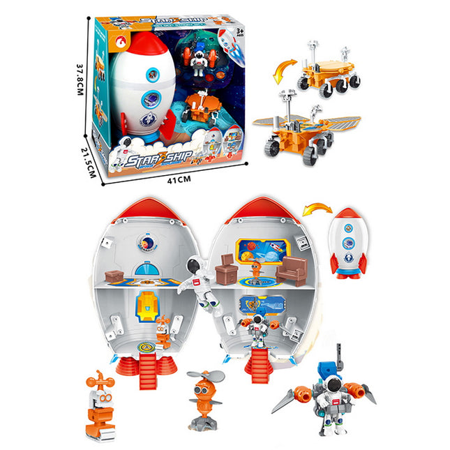 COHETE INFANTIL CON FIGURAS