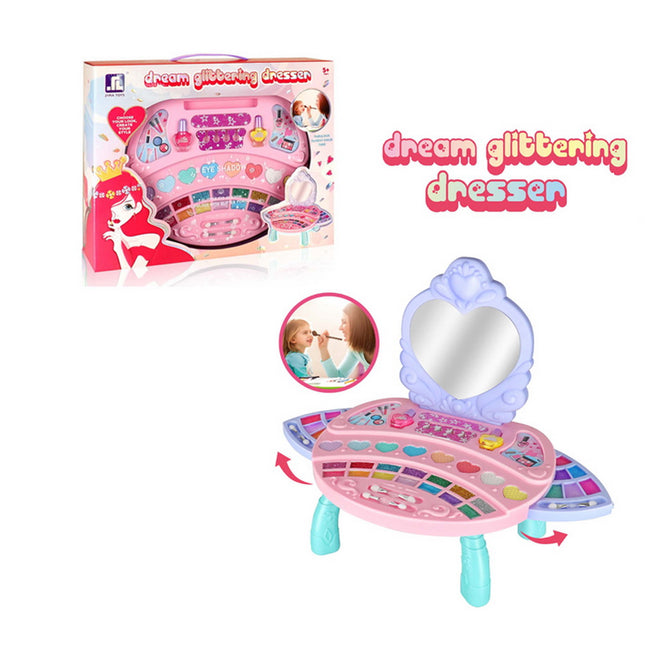 SET MAQUILLAJE CON ESPEJO