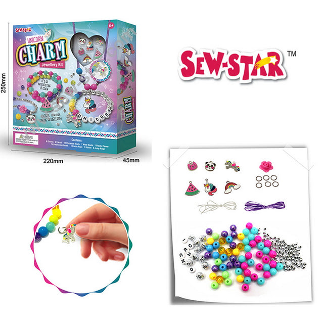 SET DE PULSERAS UNICORNIO