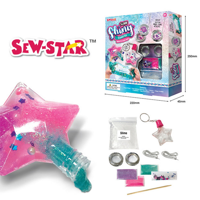 SET JOYERIA DE SLIME BRILLANTE