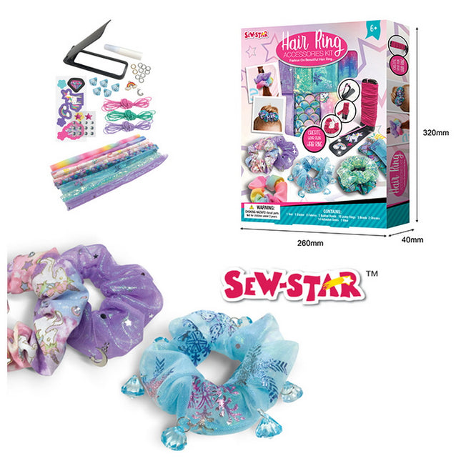 SET MANUALIDADES ACCESORIOS PARA EL PELO