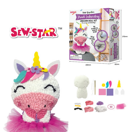 SET MINI UNICORNIO PARA BORDAR