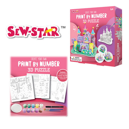 PUZZLE 3D PARA ARMAR Y PINTAR