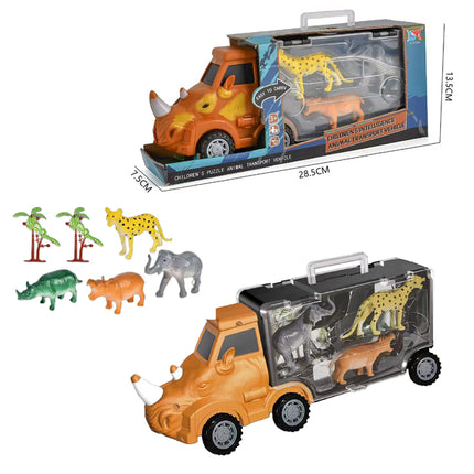 CAMION RHINO TRANSPORTA ANIMALITOS