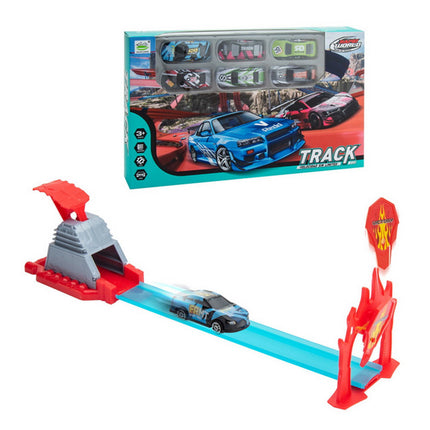 PISTA CON LANZADOR Y AUTITO