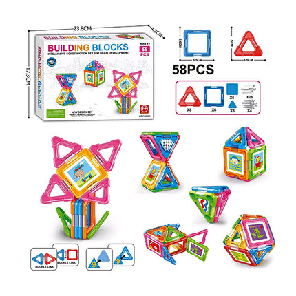 BLOCK MAGNETIC 58 PCS