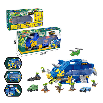 DINOSAURIO TRANSPORTA VEHICULOS