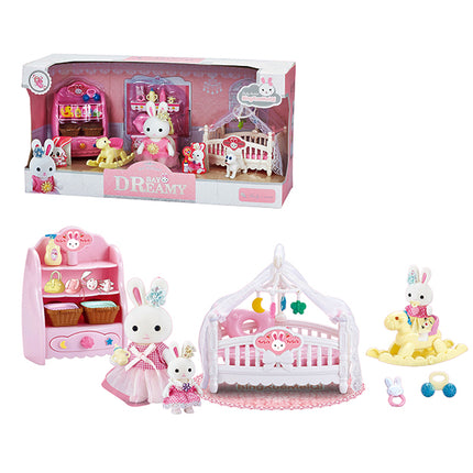 SET DORMITORIO CONEJITOS Y BEBE
