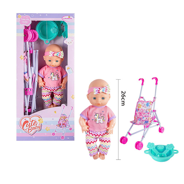 COCHE PARAGUA CON MUÑECA