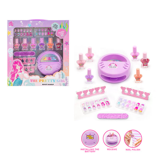 SET MANICURA CON SECADOR C