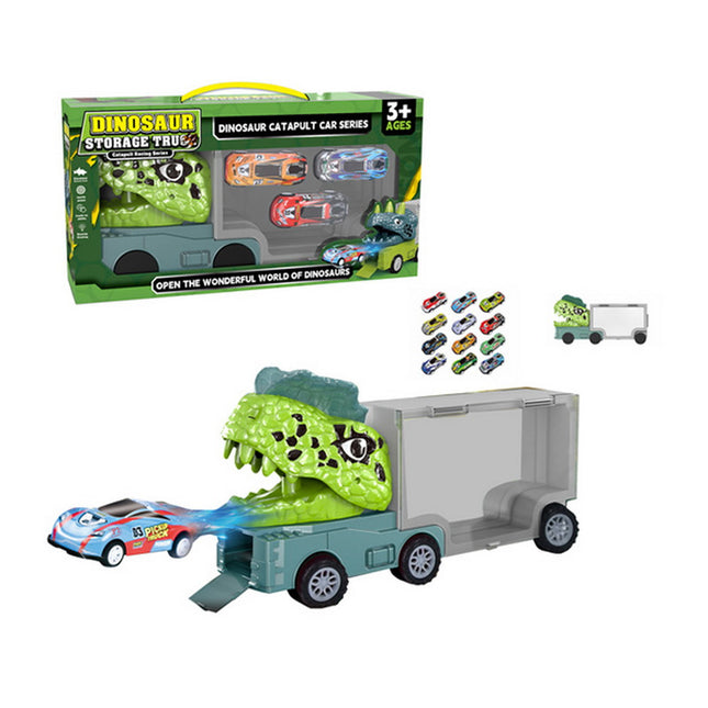 CAMION DINO TRANSPORTA 6 WEHICULOS