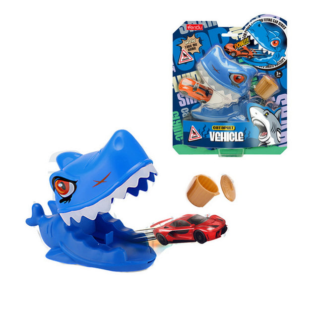 DISPLAY TIBURON LANZA AUTO