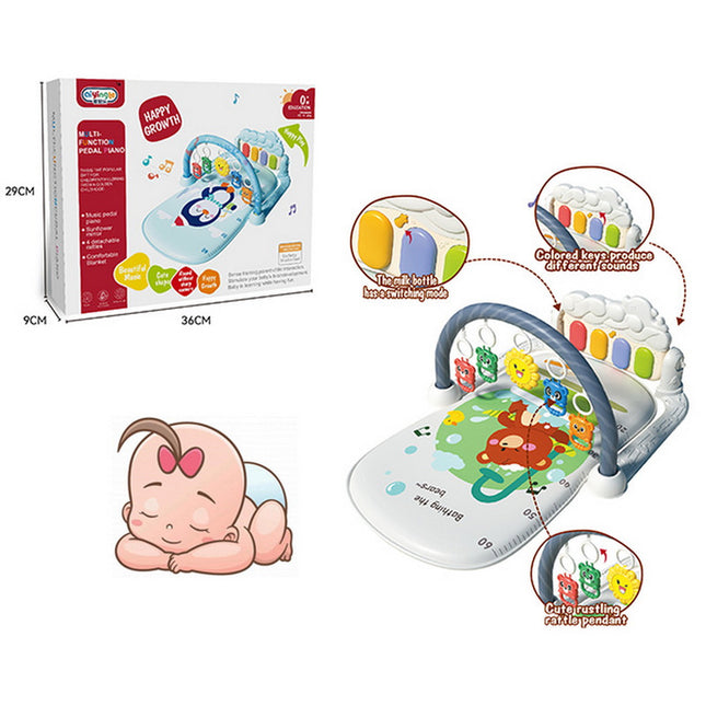 GIMNASIO ALFOMBRA PARA BEBE CON PIANO