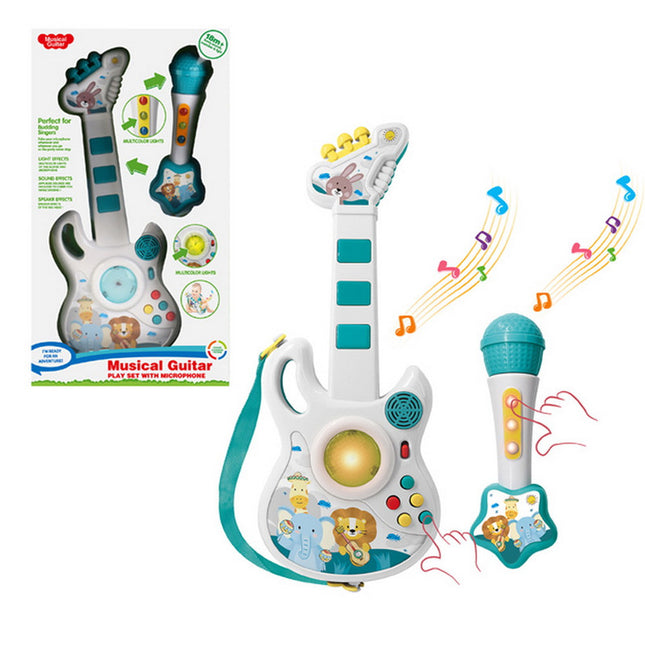GUITARRA CON MICROFONO INFANTIL