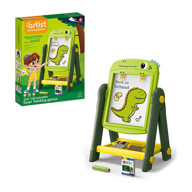 PIZARRA PEDESTAL DINO 24 PCS.