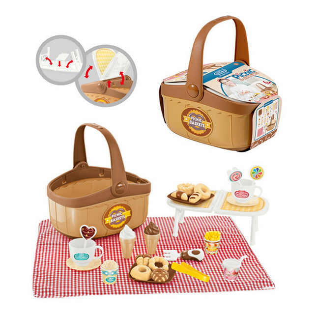 CANASTO PIC NIC 27 PCS.