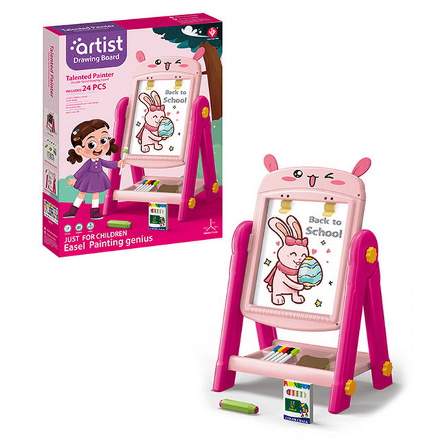 PIZARRA PEDESTAL CONEJO 24 PCS.