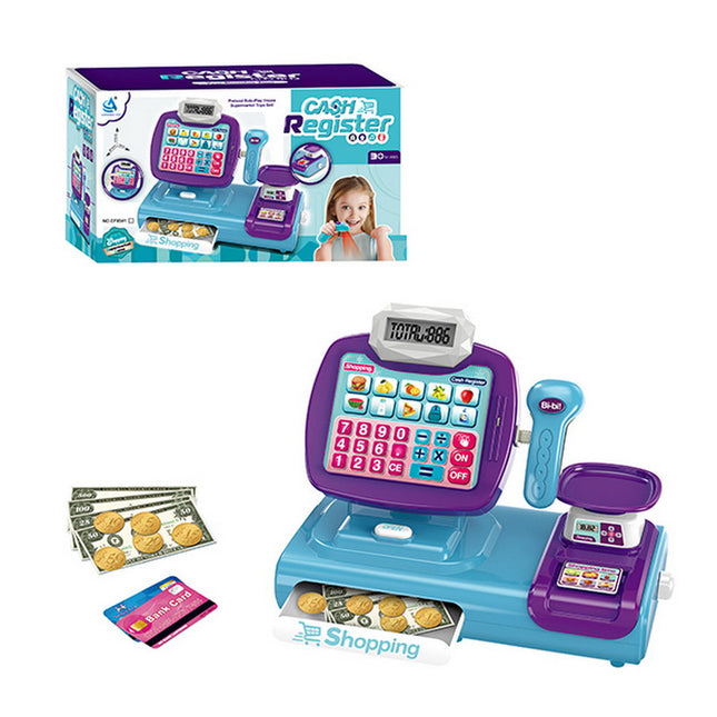 MAQUINA REGISTRADORA PURPURA B