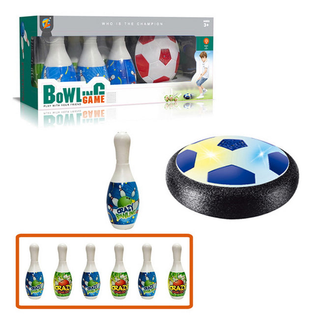 BOWLING CON PELOTA DISCO A PILAS