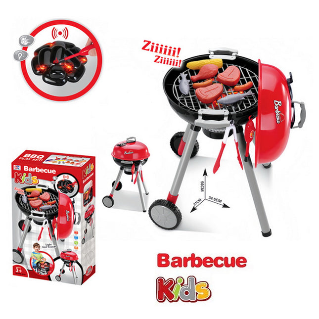 CARRITO BARBECURE CON LUZ Y SONIDOS