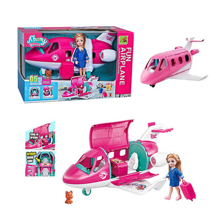 AVIÓN CON MUÑECA