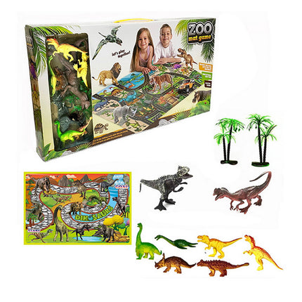 ALFOMBRA DINO CON FIGURAS