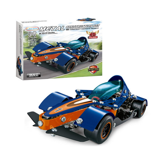 BLOQUES METALICO ARMAR AUTO 274 PCS.