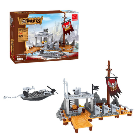 BLOQUES PARA ARMAR PIRATA 238 PCS.