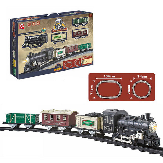 PISTA TREN CLASICO 14 PCS.