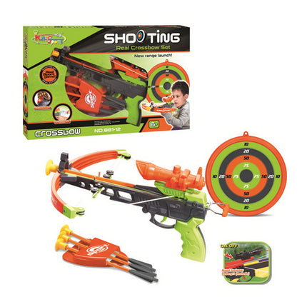 BALLESTA LANZA FLECHAS MINI TIRO AL BLANCO