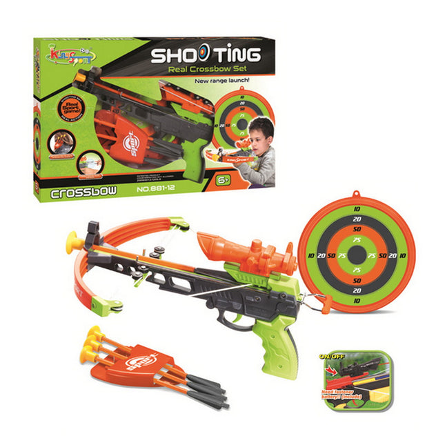 BALLESTA LANZA FLECHAS MINI TIRO AL BLANCO