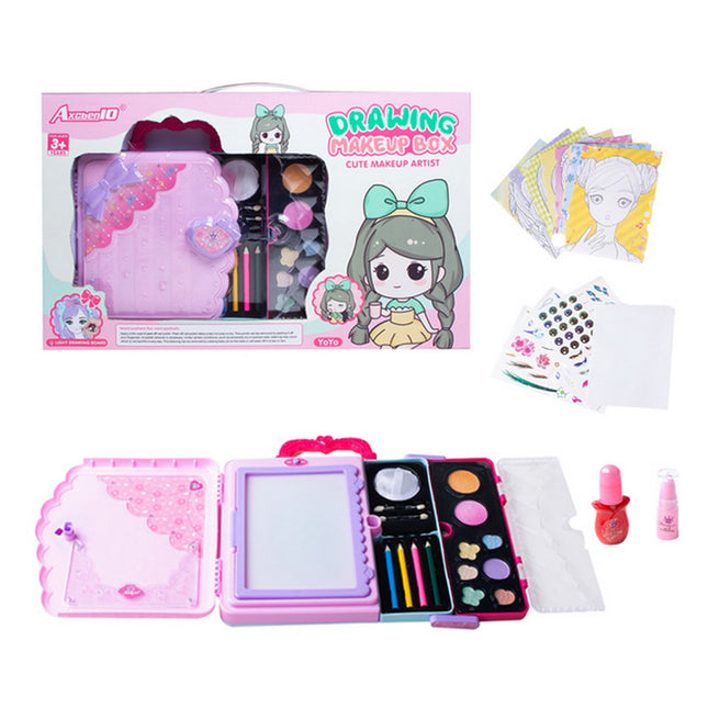 MAQUILLAJE MALETA Y PLANTILLAS