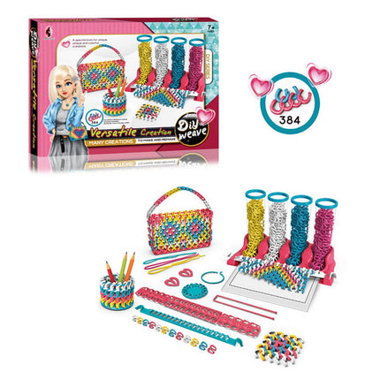 SET MANUALIDADES TEJE TU CARTERA