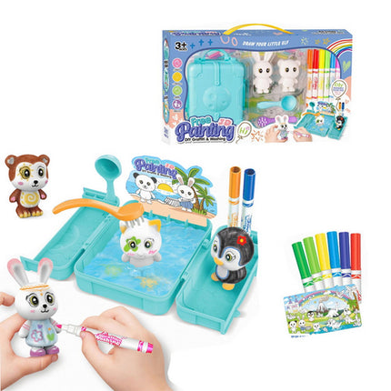 MASCOTAS PARA PINTAR EN MALETA