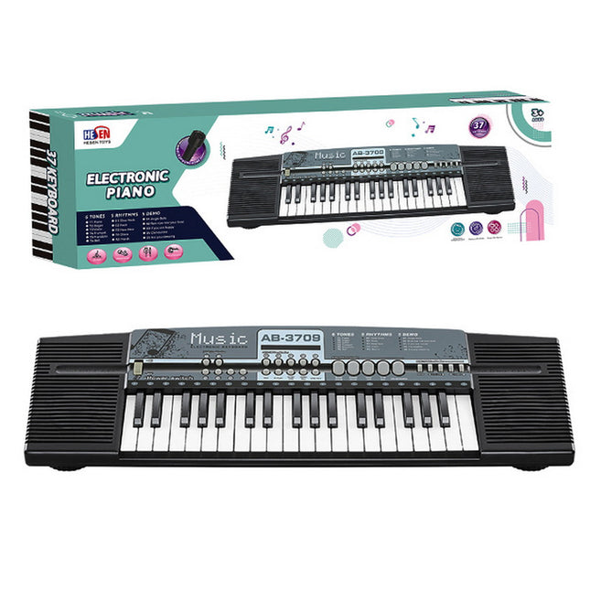 ORGANO ELECTRONICO 37 TECLAS CON CARGADOR USB  B
