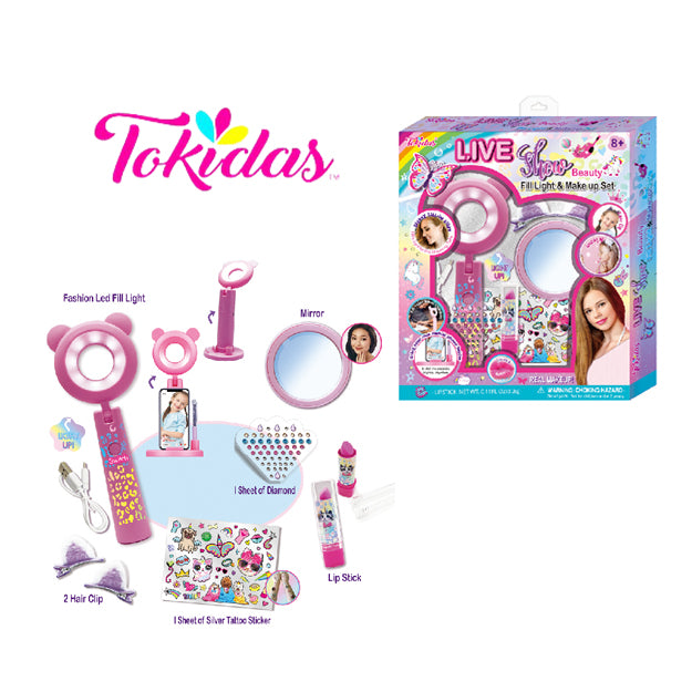 MINI ARO LUZ Y STICKER Y ACCES.  NO  QUEDAN