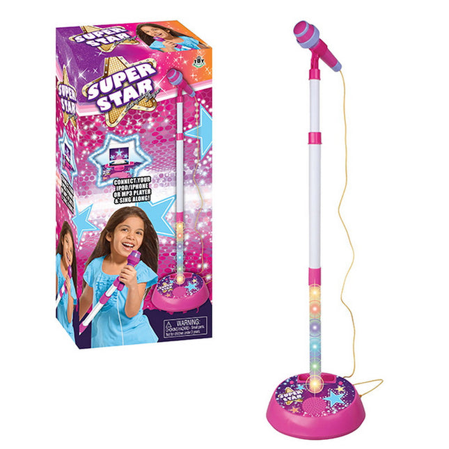 MICROFONO CON LUCES  B